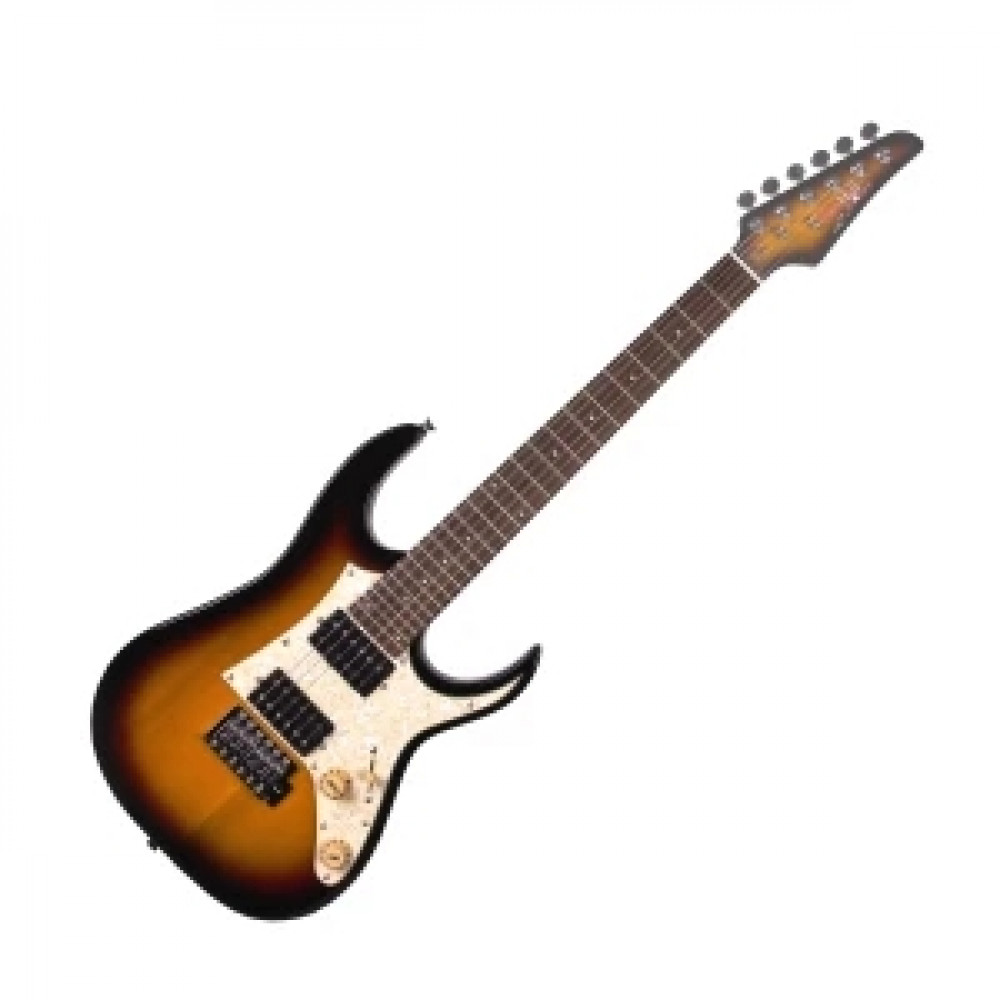 REDHILL STM100 VS - электрогитара уменьш., Суперстрат (Superstrat), 565 мм, H+H, тополь+клен, цвет с