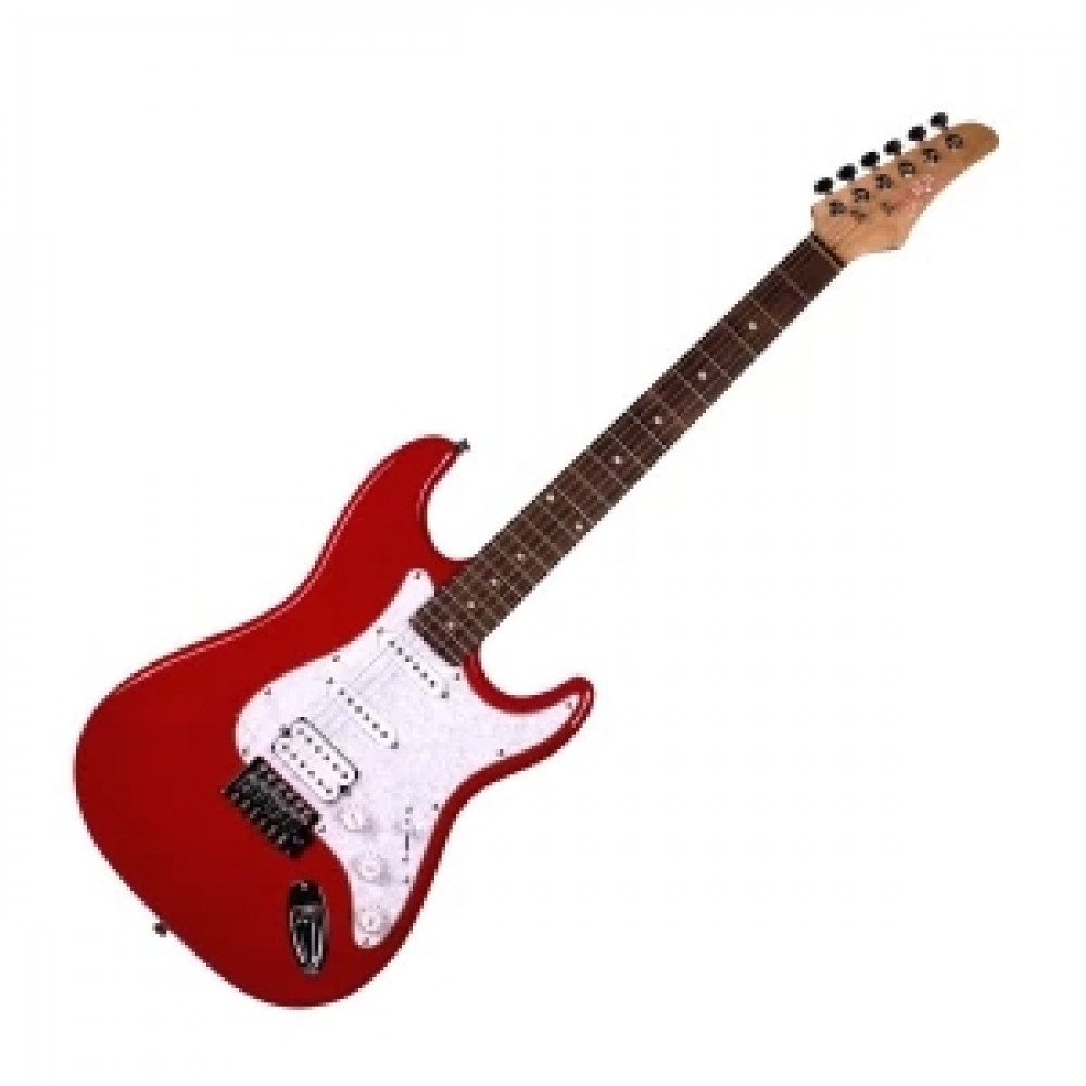 REDHILL STM200 RD - электрогитара, Стратокастер (Stratocaster), S-S-H, тополь/клен, цвет красный