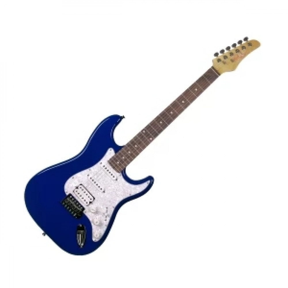 REDHILL STM200 DPBL - электрогитара, Стратокастер (Stratocaster), S-S-H, тополь/клен, цвет темно-син