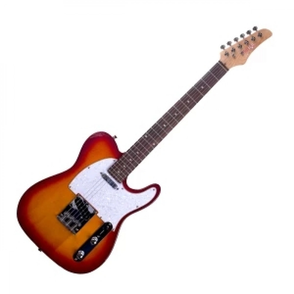 REDHILL TLX100 CS - электрогитара, Телекастер (Telecaster), S-S, тополь/клен, цвет черри санбёрст