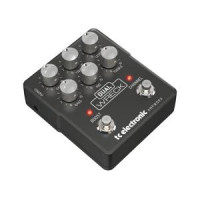 Двухканальный гитарный предусилитель TC ELECTRONIC DUAL WRECK PREAMP, педаль