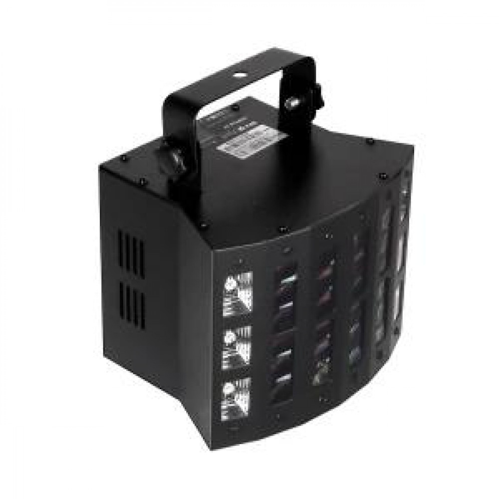 INVOLIGHT VENTUS IV - светодиодный световой эффект, комбинированный 3 в 1 (UV/STROB/DERBY)