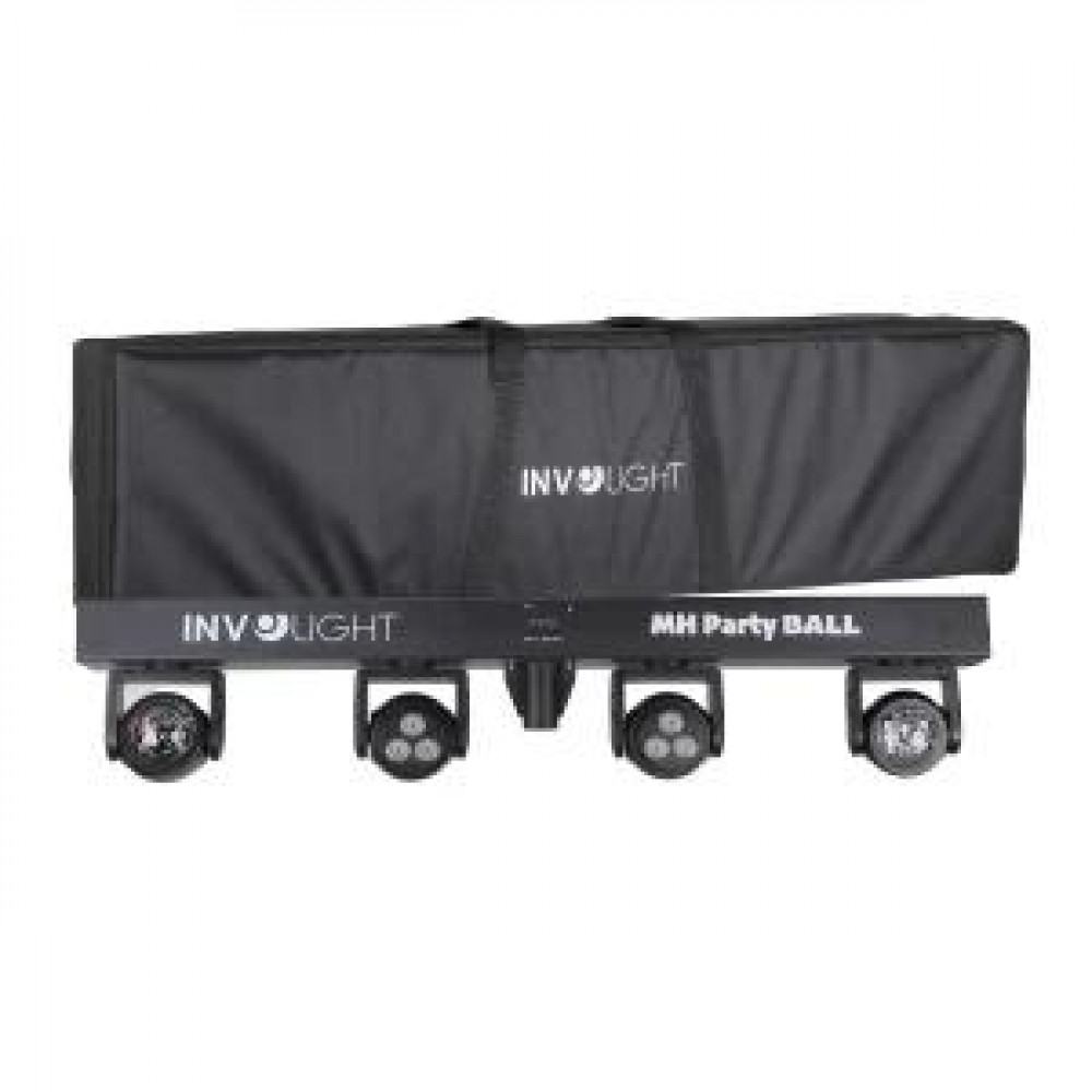 INVOLIGHT MH PARTY BALL - мобильный светодиодный световой эффект, RGBW, ИК-ДУ, DMX512