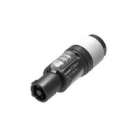Кабельный разъем PowerCon NEUTRIK NAC3FXXB-W-L, выходной (серый), 16A/250В для кабелей 10-16 мм