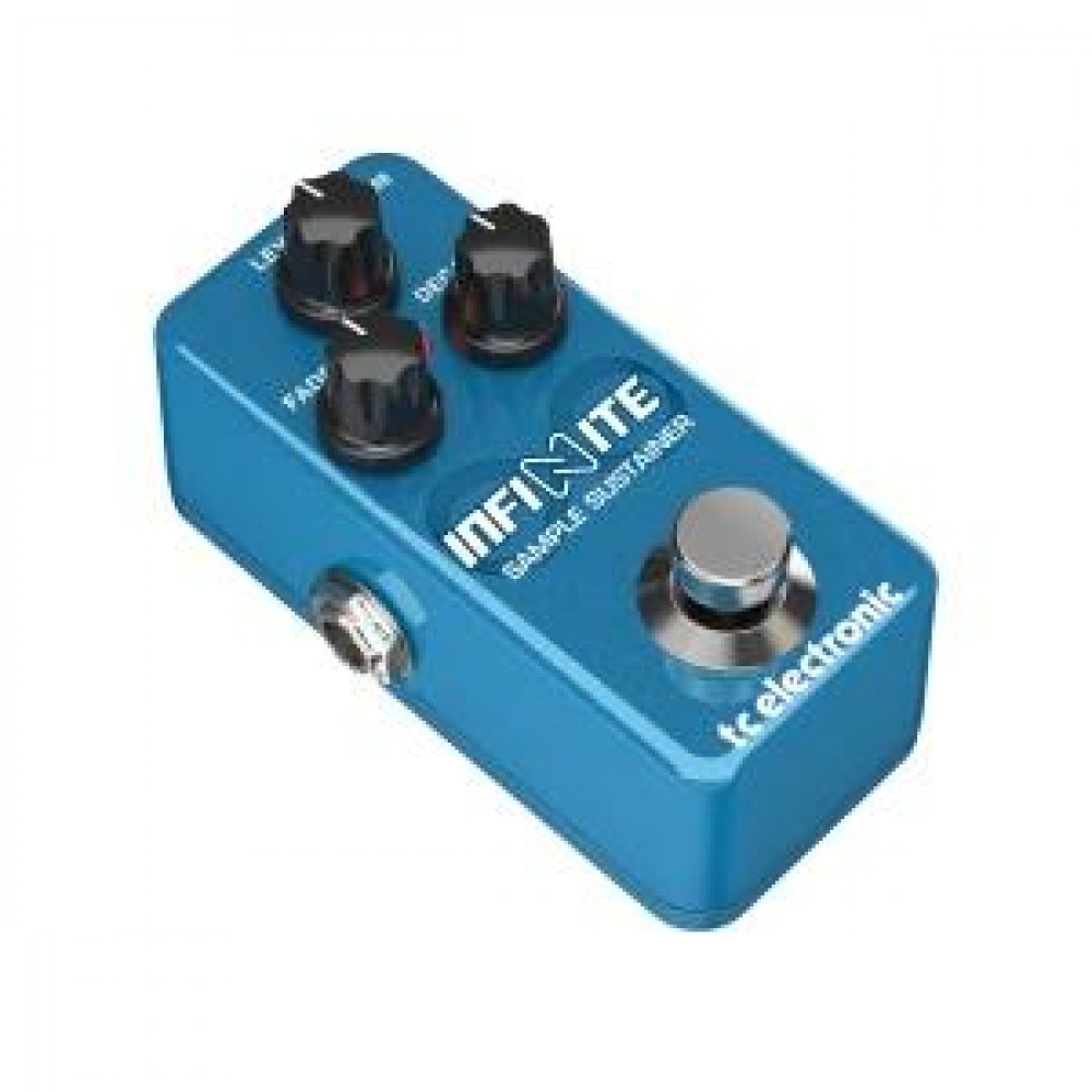 TC ELECTRONIC INFINITE MINI SAMPLE SUSTAINER - гитарная педаль эффекта сустейнер в мини-корпусе