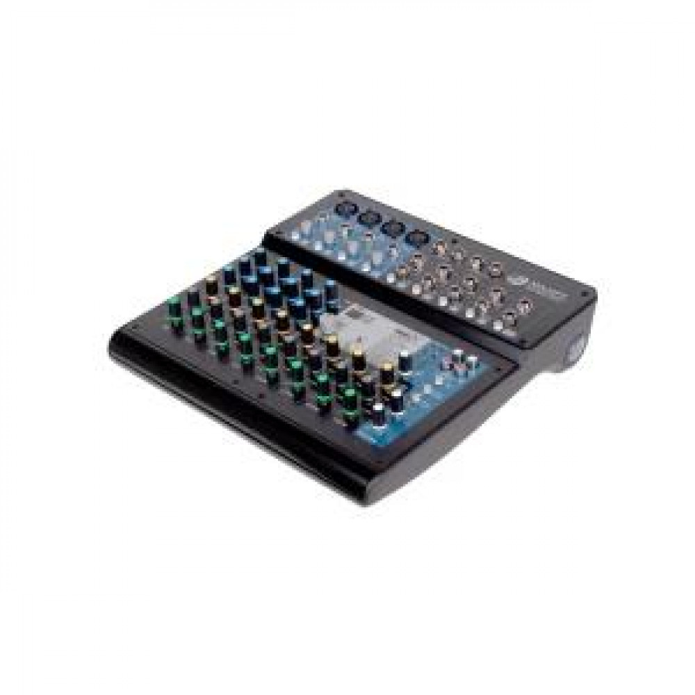 INVOTONE MiX .12FX - микшерный пульт, 4 микрофонных входа, 4 стереовхода TRS, 3-х полосный эквалайзе