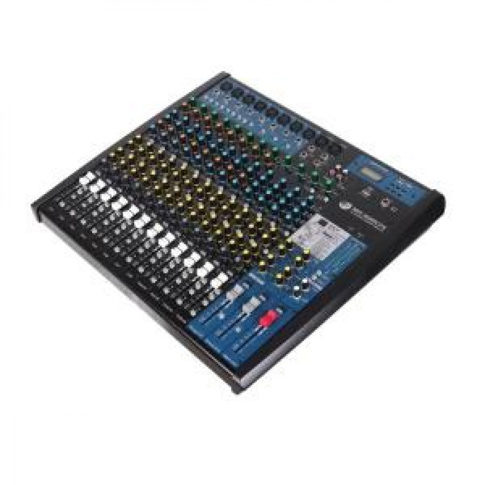 Микшерный пульт INVOTONE MiX .1622CFX, 12 микрофонных входов, 4стерео входа, FX процессор, MP3 пле