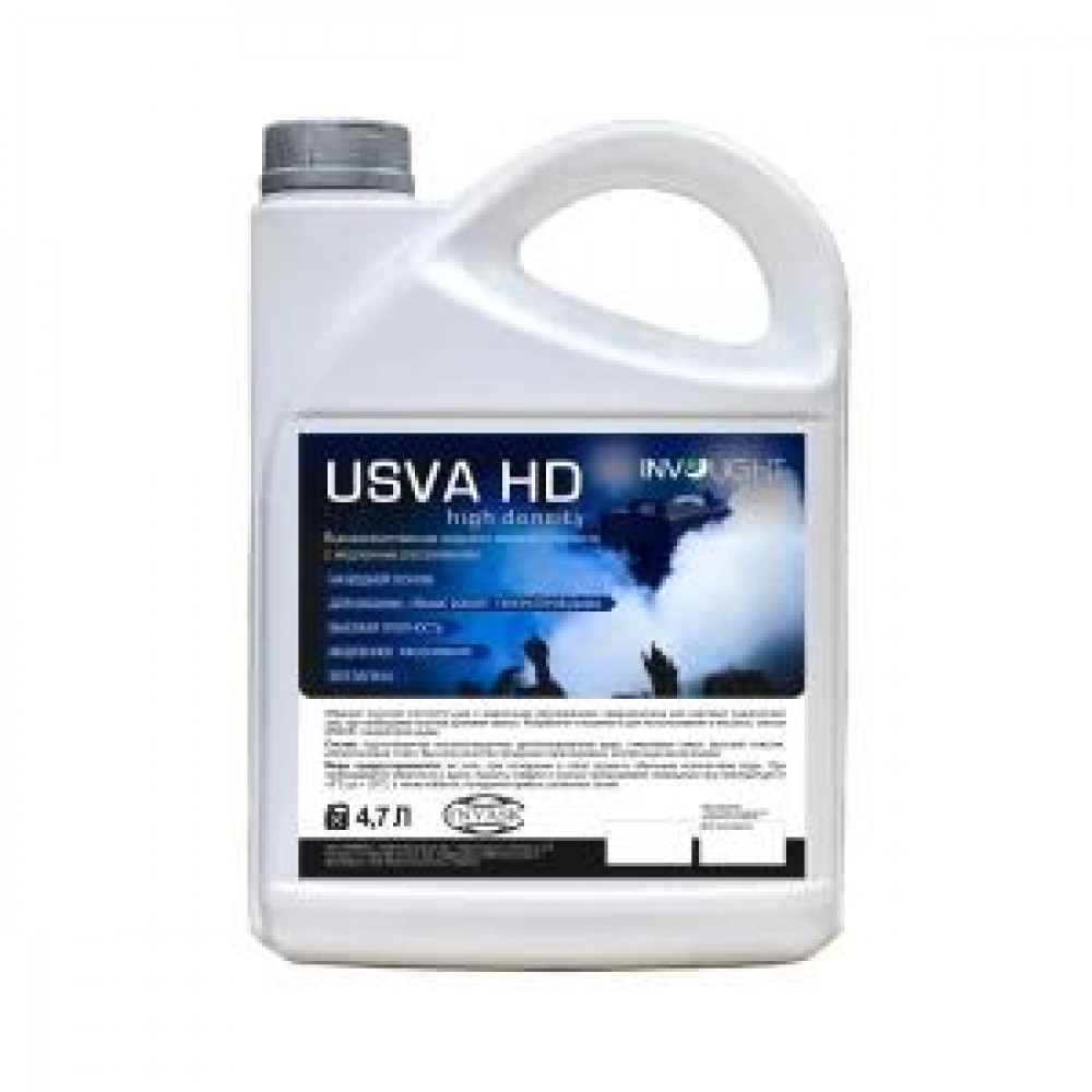 INVOLIGHT USVA HD - жидкость высокой плотности с медленным рассеиванием для генераторов дыма, 4.7л