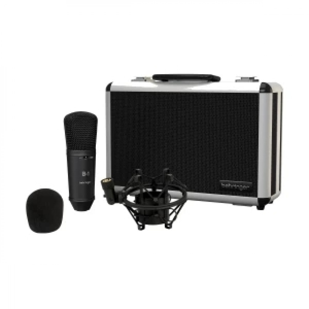 BEHRINGER B-1 DARK EDITION - студийный микрофон с большой диафрагмой (в черном цвете)