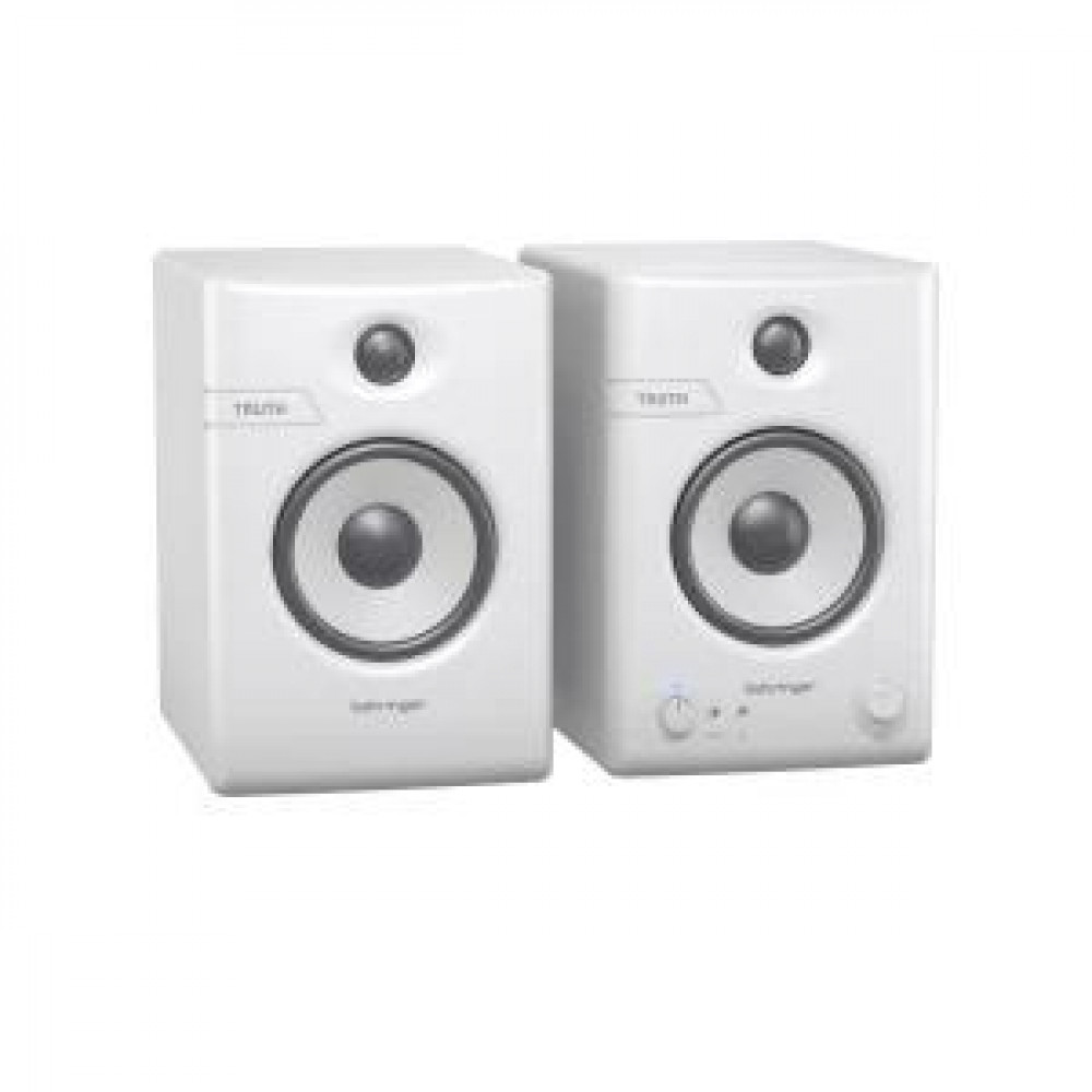 BEHRINGER TRUTH 4.5 BT-WH - ультралинейные 64-ваттные студийные, референсные мониторы, Bluetooth 5.3
