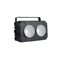 Мини светодиодный 'блайндер' INVOLIGHT FLAMMIS II, 2x 50Вт WW/CW COB LED, DMX512