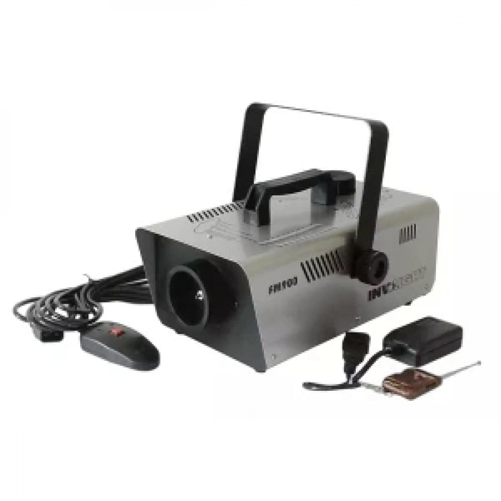 INVOLIGHT FM900 - генератор дыма, 900Вт, проводной и беспроводной пульт ДУ