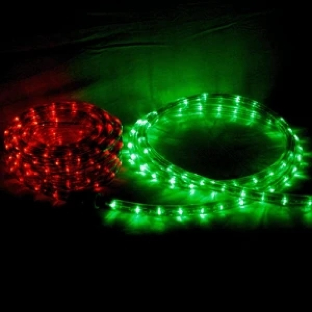 Светодиодный шнур Green INVOLIGHT DRL4/2 (2 м) зелёный, 24 В, 2 м, цена за катушку (2 м)