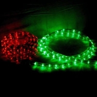 Светодиодный шнур Green INVOLIGHT DRL4/2 (2 м) зелёный, 24 В, 2 м, цена за катушку (2 м)