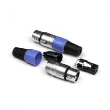 INVOTONE XLR3F100 - разъём XLR 3Р кабельный, мама, корпус металл/ пластик