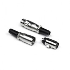 INVOTONE XLR3F200 - разъём XLR 3Р кабельный, мама, корпус металл