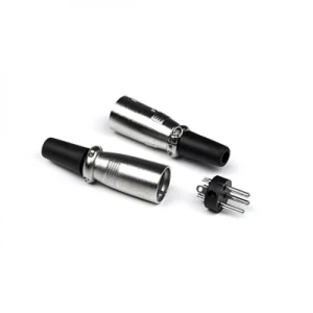 INVOTONE XLR3M200 - разъём XLR 3Р, папа, кабельный, корпус металл