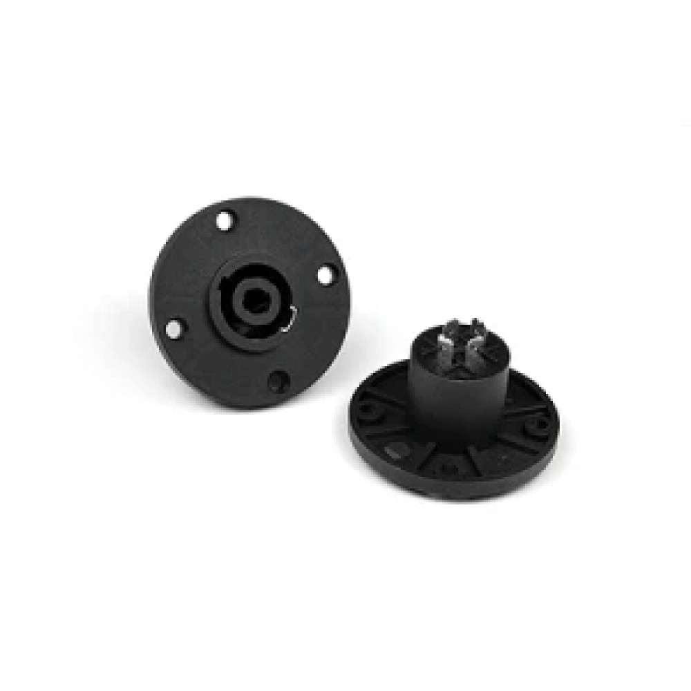 INVOTONE SPK4MR - разъем Speaker Connector блочный, 4pin, мама, круглый фланец, корпус пластик