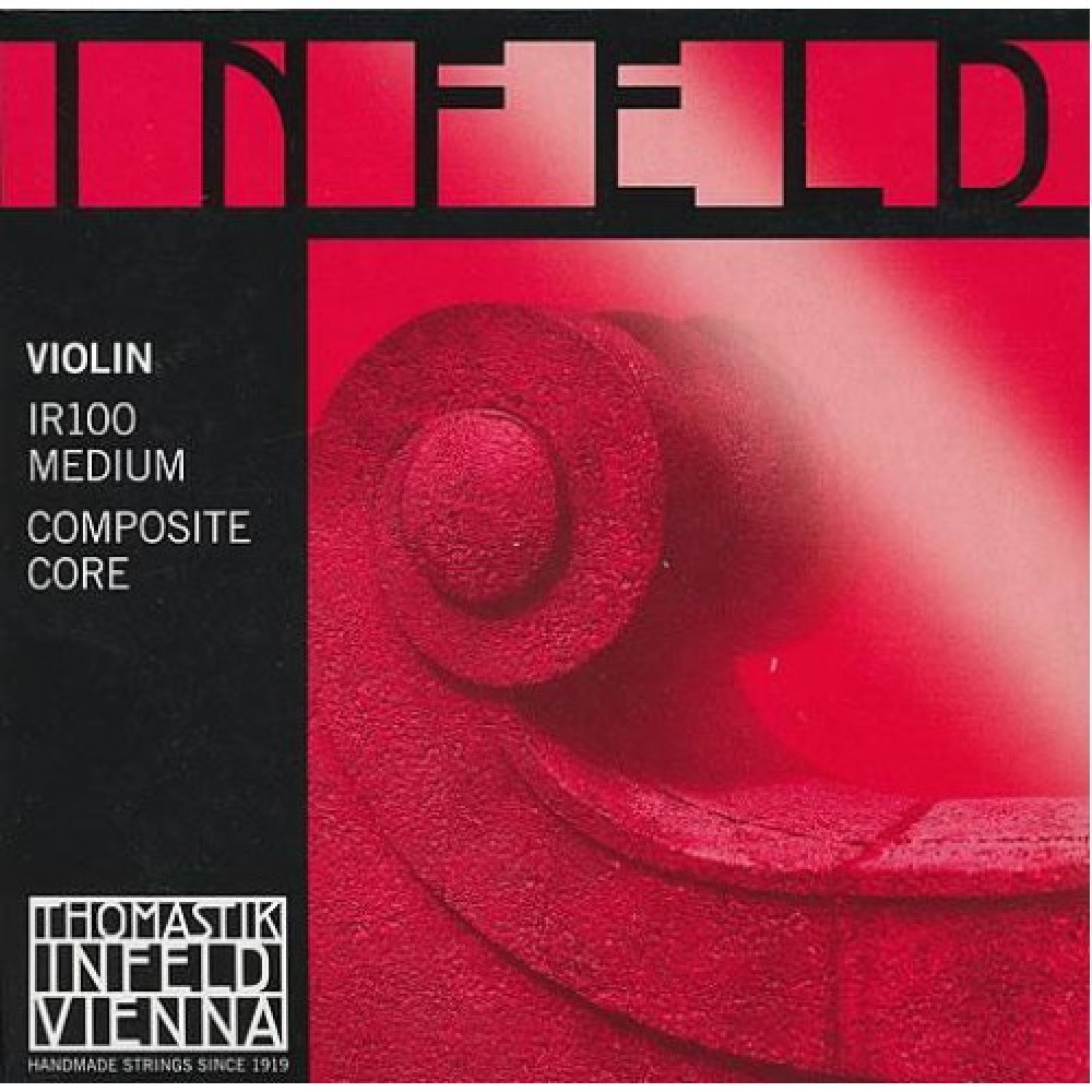IR100 Infeld Rot Комплект струн для скрипки размером 4/4, среднее натяжение, Thomastik