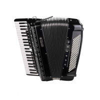 Аккордеон Aurus JH2012A-BLACK, 41/120/13+6+1, черный, с футляром