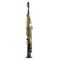 Саксофон сопрано John Packer JP043B, Bb, прямой, черный/золото