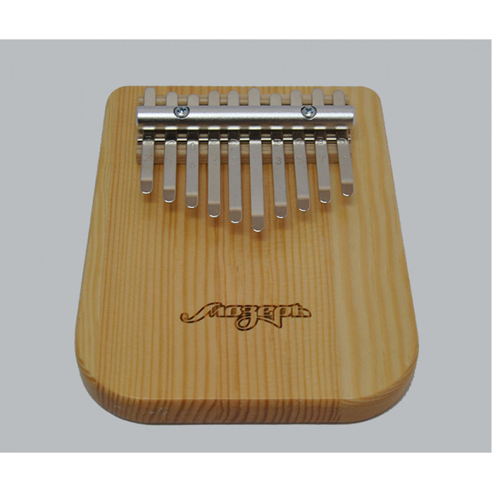 KMKm-1 Ducat Калимба, 10 язычков, массив сосны, трапеция/овал, Мозеръ