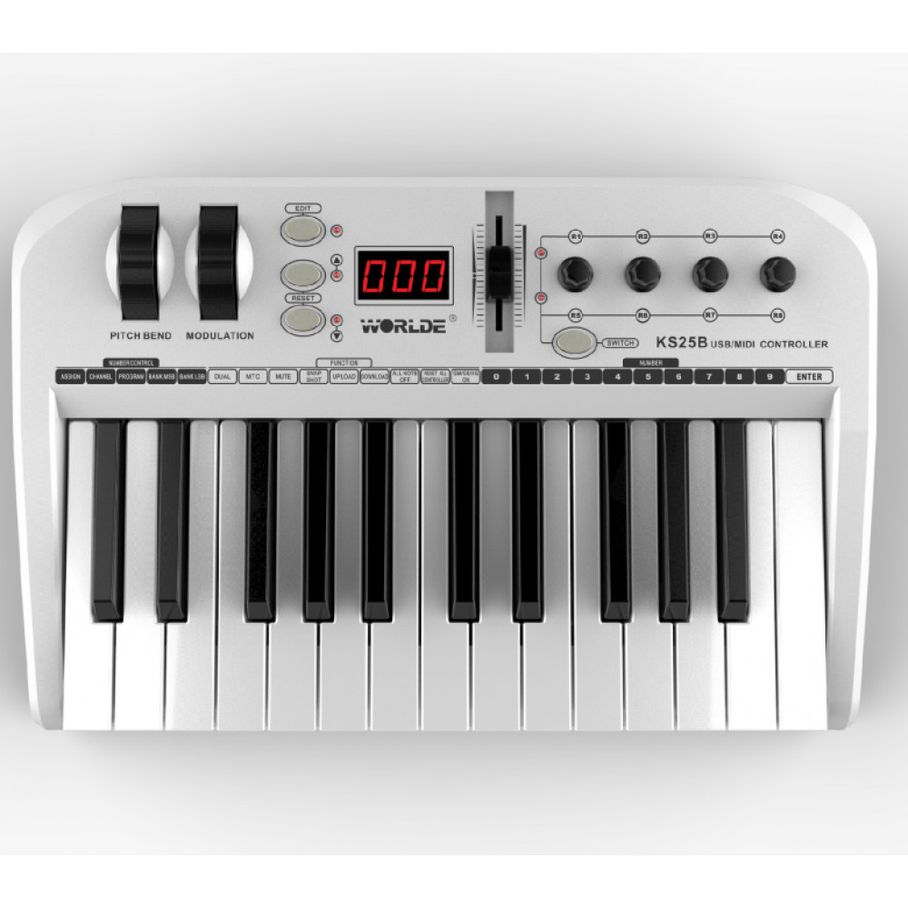 KS25B MIDI-контроллер, 25 клавиш, LAudio