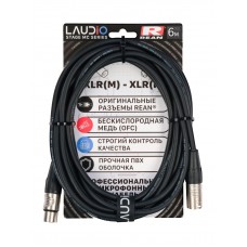 LA-R-MC/6 - STAGE SERIES (REAN), Микрофонный кабель, XLR, 6 метров, LAudio