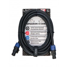 LA-R-SC4/5 - STAGE SERIES (REAN), Акустический кабель, SpeakON, 4 проводника, 5 метров, LAudio
