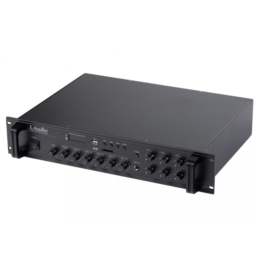 Усилитель мощности трансляционный LAudio LAM6120UT, 120Вт, 6 зон
