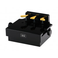 Подставка-удлинитель педалей пианино для детей Rin LB-PRO3BK, чёрная