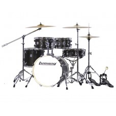 LC197-1 Accent Pro Барабанная установка, черная (2 коробки), Ludwig