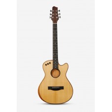 LE-A1-N Электро-акустическая гитара, цвет натуральный, Smiger