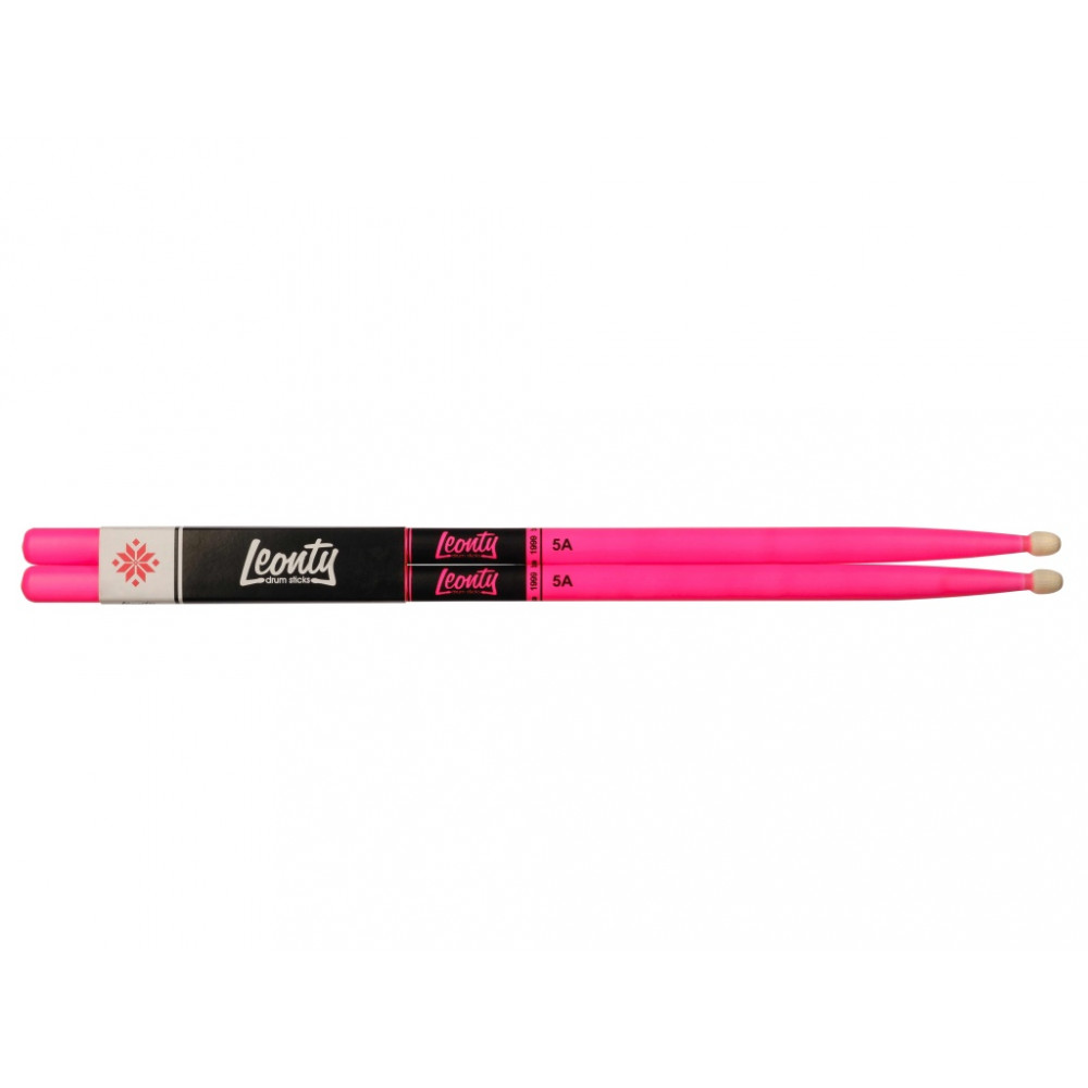 LFP5A Fluorescent Pink 5А Барабанные палочки, Leonty
