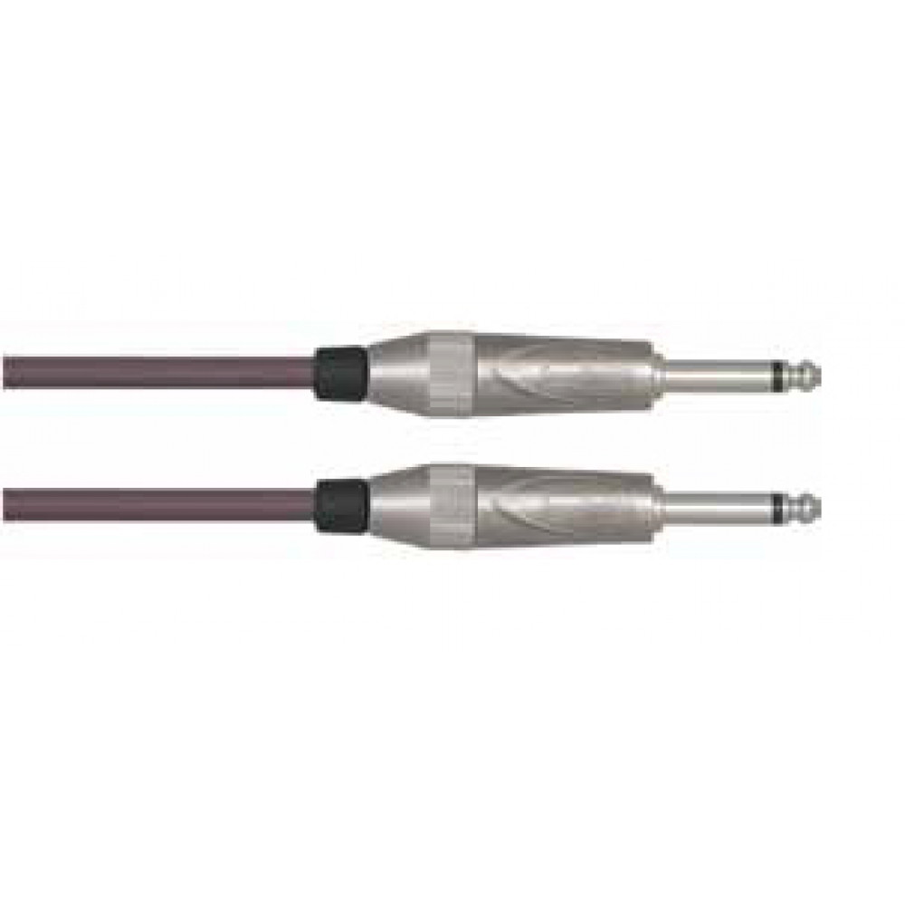 LGT-15 Кабель инструментальный, разъемы 1/4”(6,35мм), 4.5м, Leem