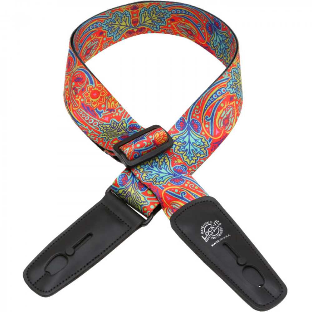 LIS-035-BM-5 Bob Masse Ремень для гитары с блокировкой, Lock-It Straps, D'Andrea