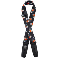 Ремень для гитары с блокировкой D'Andrea LIS-101-S45 Poly Plush Series, Lock-It Straps