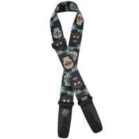 Ремень для гитары с блокировкой D'Andrea LIS-103-S38 Poly Plush Series, Lock-It Straps