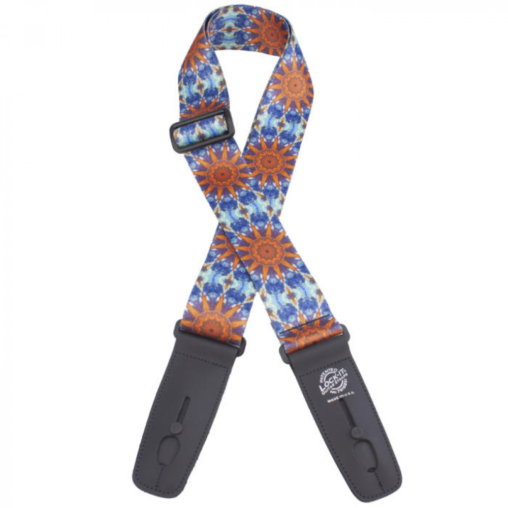 LIS-110-S70 Poly Plush Series Ремень для гитары с блокировкой, Lock-It Straps, D'Andrea