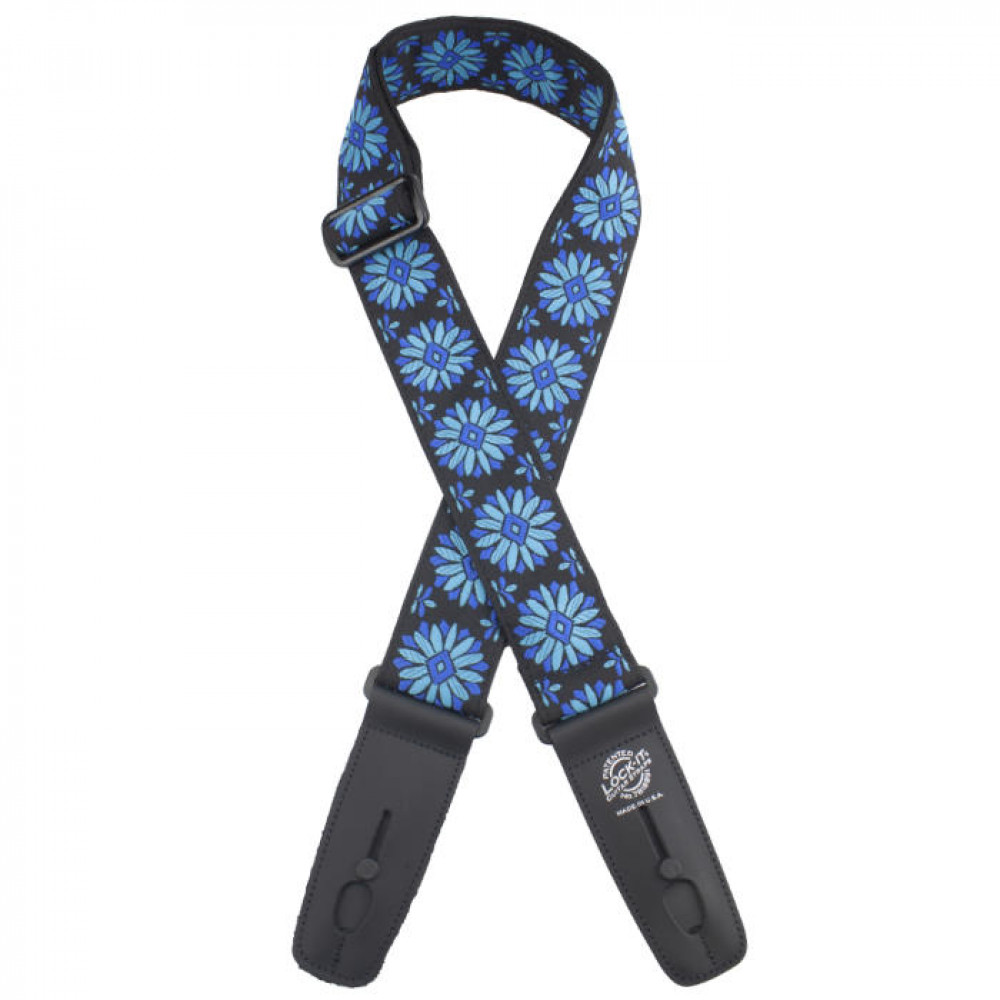 LIS-303-J10 Retro series Ремень для гитары с блокировкой, Lock-It Straps, D'Andrea