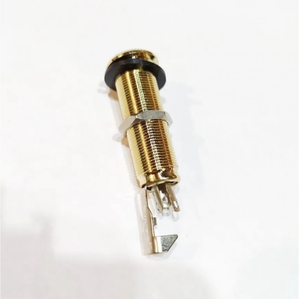 LJ-20/2P-GD Выходной разъем электрогитары, золото, Paxphil
