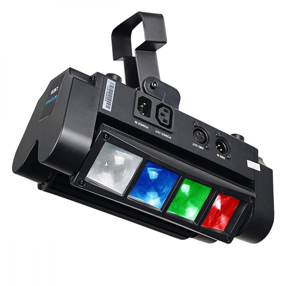 LM30A Моторизированный мини-прожектор смены цвета (колорчэнджер), RGBW, LED 8x3Вт, Big Dipper