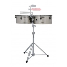 LATIN PERCUSSION TIMBALS E-CLASS STAINLESS STEEL LP1415-EC тимбалес