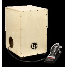 Latin Percussion LP1400NWP 2-Sided Cajon With DW Pedal кахон