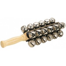 Latin Percussion CP374 Sleigh Bells бубенцы на деревянной ручке