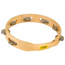Latin Percussion CP389 Tambourine Single Row тамбурин деревянный