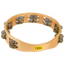 Latin Percussion CP390 Tambourine Double Row тамбурин деревянный