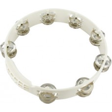 Latin Percussion LP A192 Aspire Plastic Tambourine White 10" тамбурин 10"