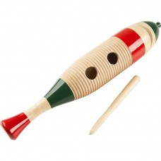 Latin Percussion CP249A Fish Guiro гуиро 16" (40.6см), натуральное дерево