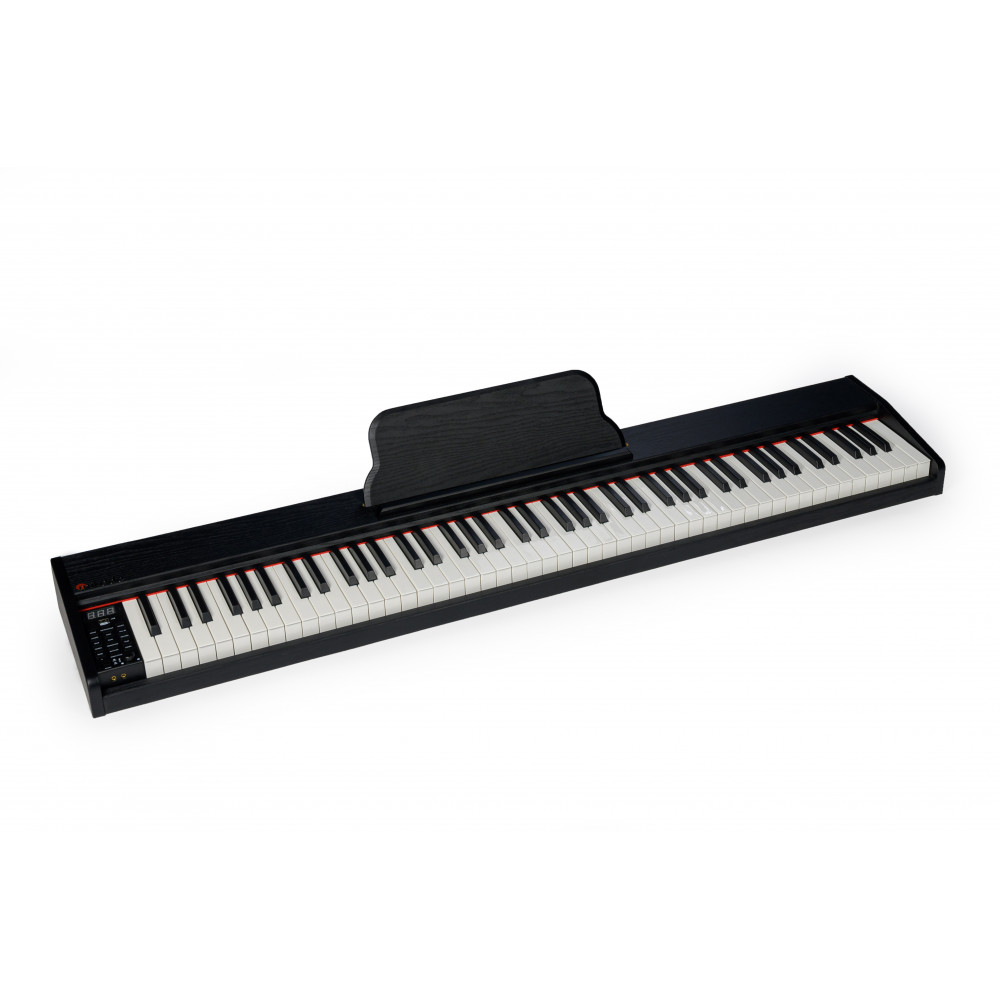 Mikado MK-1000B-S Цифровое фортепиано 88 клавиш, цвет черны С КРЕПЛЕНИЯМИ ДЛЯ ДВУХ ТИПОВ СТОЕК 